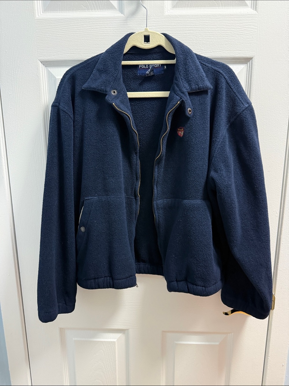 Polo by Ralph Lauren Navy Full-Zip Fleece Jacket